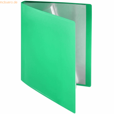 Foldersys Sichtbuch flexibel A4 10 Hüllen PP grün von Foldersys