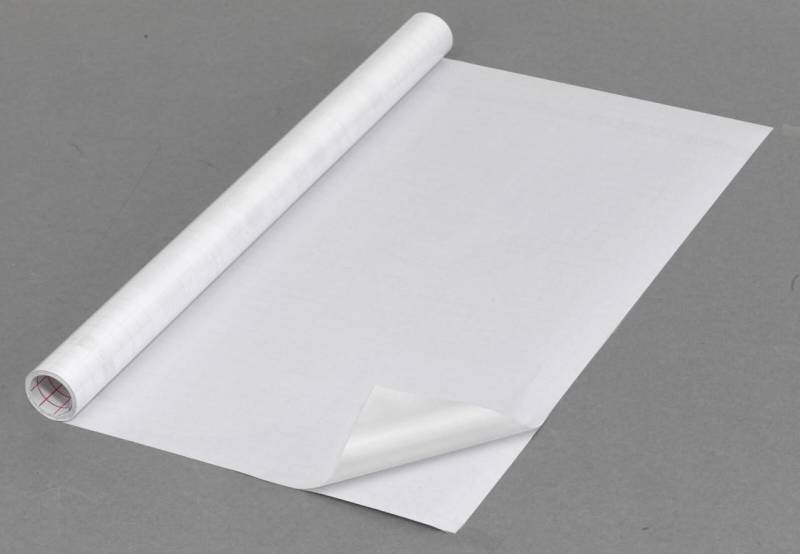 folia Bucheinbandfolie selbstklebend 45 cm x 2 m transparent von Folia