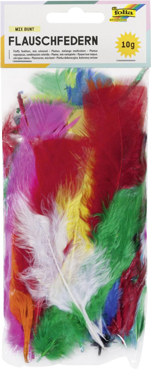 folia Federn mehrfarbig folia Federn mehrfarbig von Folia