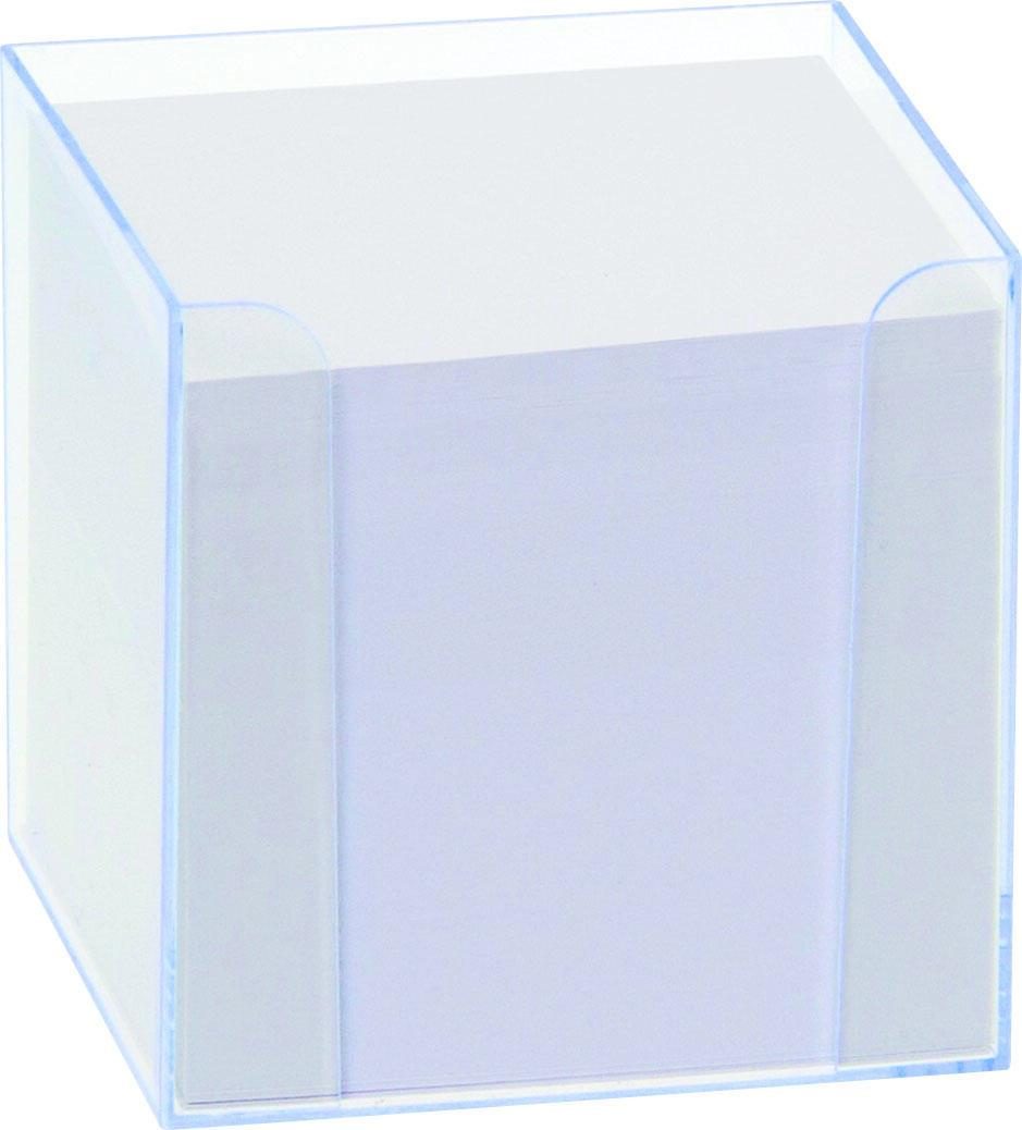 folia Zettelbox transparent blau inkl. 800 Notizzettel folia Zettelbox transparent blau inkl. 800 Notizzettel von Folia