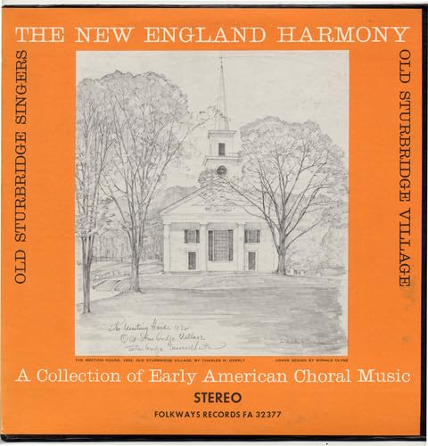 New England Harmony: Early American Choral von Folkways Records