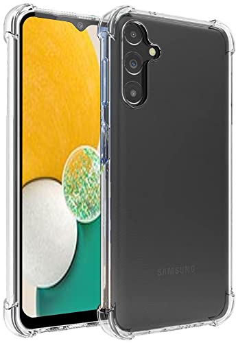 Samsung Galaxy A14 5G Hülle, Folmeckat Stoßdämpfung Flexible Clear TPU Gummi Schutzhülle für Galaxy A14 4G hülle. Transparent von Folmecket