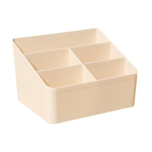 Folpus Desktop Storage Box Fernbedienung Halter Tabletop Organizer Make-Up Lagerung Fall Display für Wohnheim, Beige Folpus Desktop Storage Box Fernbedienung Halter Tabletop Organizer Make-Up Lagerung Fall Display für Wohnheim, Beige von Folpus