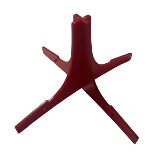 Folpus Trompete Support Stand Tripod Holder für Musiker Abnehmbares Rack für Holzblaseninstrumente, Rot von Folpus
