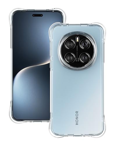 Foluu Crystal Clear Case for Honor Magic7 Pro, Reinforced Corners Scratch Resistant TPU Rubber Soft Skin Silicone Protective Cover for Honor Magic 7 Pro 5G 2025 Foluu Crystal Clear Case for Honor Magic7 Pro, Reinforced Corners Scratch Resistant TPU Rubber Soft Skin Silicone Protective Cover for Honor Magic 7 Pro 5G 2025 von Foluu