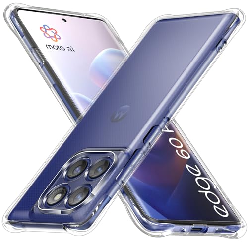 Foluu Crystal Clear Hülle für Motorola Edge 60 Pro - Slim Fit Kratzfestes TPU Silikon Verstärkte Ecken Schutzhülle für Moto Edge 60 Pro 2025 Foluu Crystal Clear Hülle für Motorola Edge 60 Pro - Slim Fit Kratzfestes TPU Silikon Verstärkte Ecken Schutzhülle für Moto Edge 60 Pro 2025 von Foluu