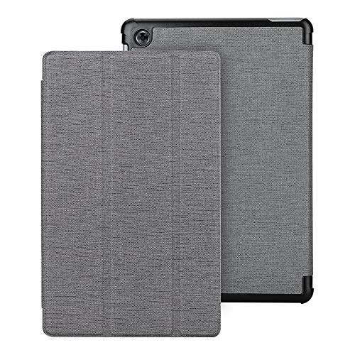 Foluu Schutzhülle für Huawei MediaPad M5 Lite 10, 25,7 cm (10,1 Zoll), schlank, leicht, dreifach faltbar, intelligent, PU, automatische Sleep/Wake-Funktion, magnetisch, für Huawei MediaPad M5 Lite 10 von Foluu