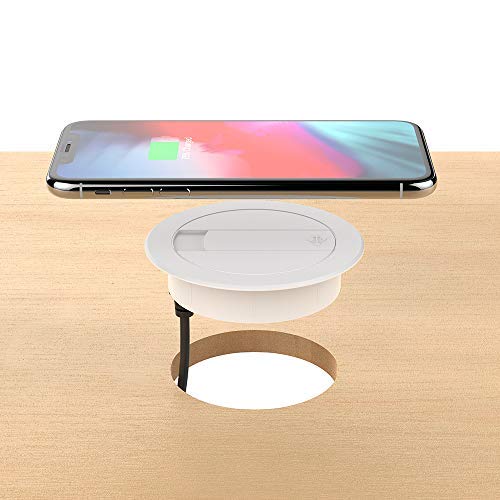 Foluu Kabelloses Ladegerät, 10 W, kabellose Schnellladestation und Ladegerät mit USB-Kabel, kompatibel mit iPhone XS Max/XS/XR/X//8 Plus, Galaxy S9/S9+/S8/S8+, alle Qi-fähigen Handys Foluu Kabelloses Ladegerät, 10 W, kabellose Schnellladestation und Ladegerät mit USB-Kabel, kompatibel mit iPhone XS Max/XS/XR/X//8 Plus, Galaxy S9/S9+/S8/S8+, alle Qi-fähigen Handys von Foluu