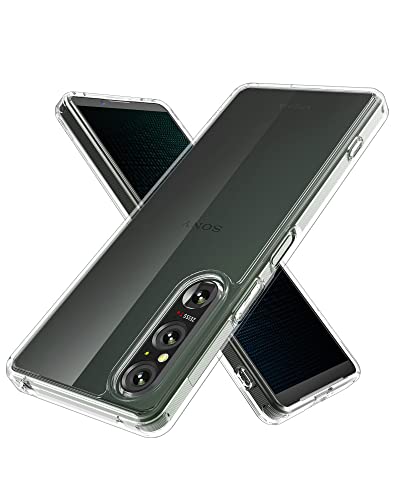 Foluu Schutzhülle für Sony Xperia 1 V 2023, Harte Rückseite aus Polycarbonat und weiche TPU-Stoßdämpfer stoßfest Kratzfest für Sony Xperia 1 V 2023 2023 von Foluu