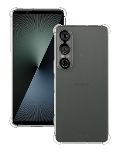 Foluu Transparente Schutzhülle für Sony Xperia 1 VII – Dünne Schutzhülle aus TPU-Silikon, kratzfest, mit verstärkten Ecken, für Sony Xperia 1 VII 2025 Foluu Transparente Schutzhülle für Sony Xperia 1 VII – Dünne Schutzhülle aus TPU-Silikon, kratzfest, mit verstärkten Ecken, für Sony Xperia 1 VII 2025 von Foluu