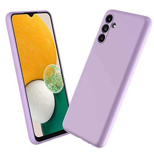 Foluu für Samsung Galaxy A13 5G/A04S Hülle [Nicht passend für A13 4G], Silikon stoßfeste Handyhülle mit [weichem, kratzfestem Mikrofaserfutter] für Samsung Galaxy A04S 2022 (Lila) von Foluu