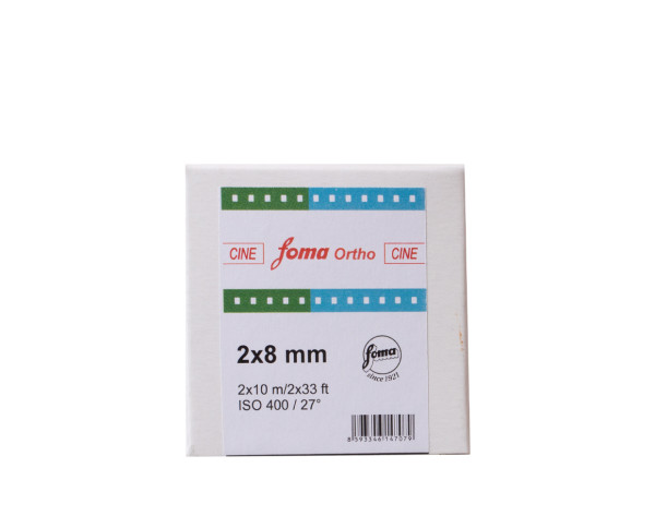 Foma Cine Ortho 400 Doppel 8mm auf 10m Spule von Foma
