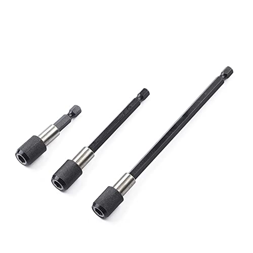 Fongmore Magnetischer Verlängerungsfutter-Adapter, 60 mm, 100 mm, 150 mm, 1/4 Zoll, Sechskantschaft, 3 Stück Fongmore Magnetischer Verlängerungsfutter-Adapter, 60 mm, 100 mm, 150 mm, 1/4 Zoll, Sechskantschaft, 3 Stück von Fongmore
