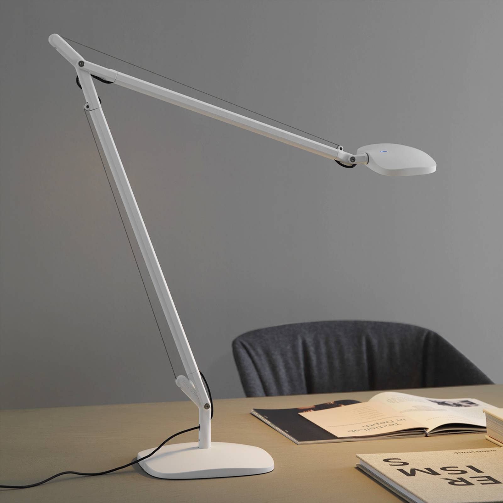 Fontana Arte Volee LED-Tischleuchte weiß Fontana Arte Volee LED-Tischleuchte weiß von Fontana Arte