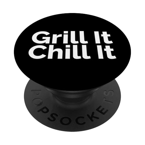 Grillen Sie es, kühlen Sie es PopSockets Klebender PopGrip Grillen Sie es, kühlen Sie es PopSockets Klebender PopGrip von Fontastic Fun