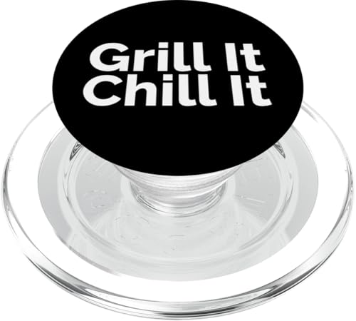 Grillen Sie es, kühlen Sie es PopSockets PopGrip für MagSafe Grillen Sie es, kühlen Sie es PopSockets PopGrip für MagSafe von Fontastic Fun