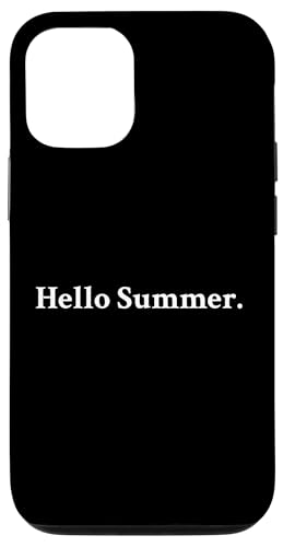 Hallo Sommer Hülle für iPhone 12/12 Pro von Fontastic Fun