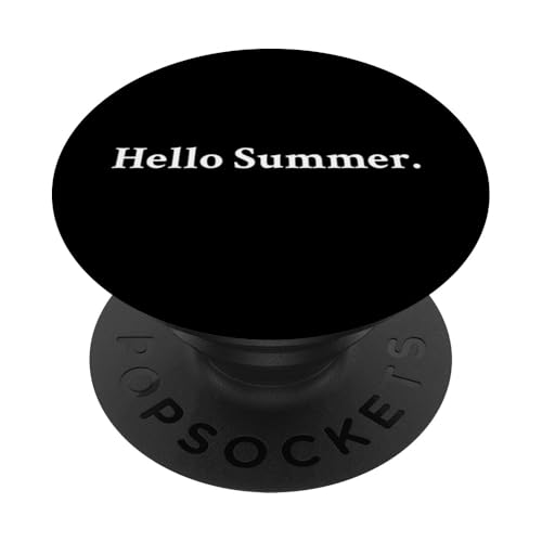 Hallo Sommer PopSockets Klebender PopGrip Hallo Sommer PopSockets Klebender PopGrip von Fontastic Fun