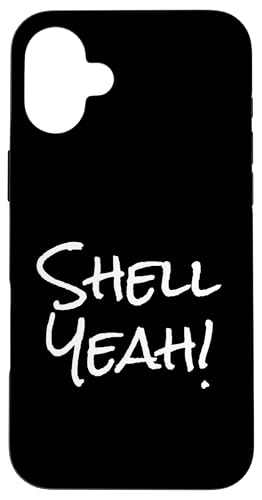 Shell Ja! Hülle für iPhone 16 Plus Shell Ja! Hülle für iPhone 16 Plus von Fontastic Fun
