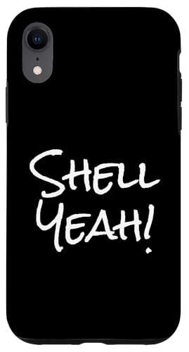 Shell Ja! Hülle für iPhone XR Shell Ja! Hülle für iPhone XR von Fontastic Fun
