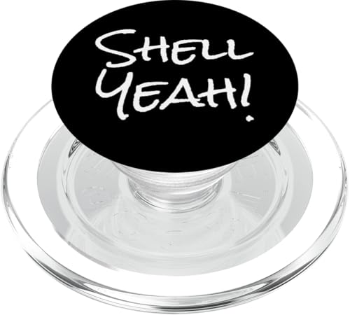 Shell Ja! PopSockets PopGrip für MagSafe Shell Ja! PopSockets PopGrip für MagSafe von Fontastic Fun