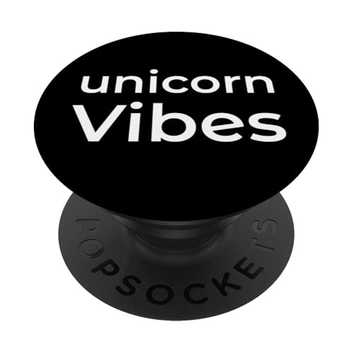 Unicorn Vibes PopSockets Klebender PopGrip Unicorn Vibes PopSockets Klebender PopGrip von Fontastic Fun