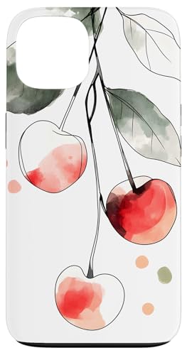 Kirsche Naturfrucht Hülle für iPhone 13 von Food Designs by Dennex