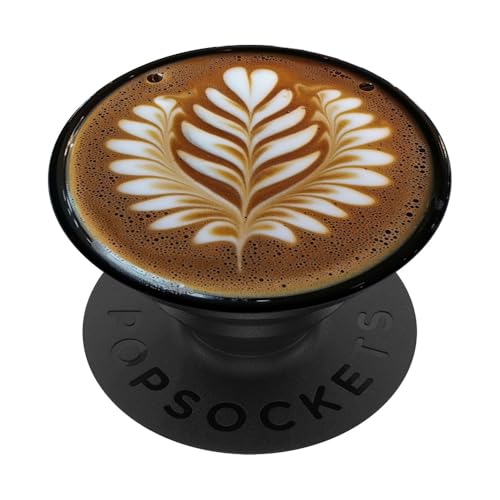 Coffee Lover Ästhetischer Espresso Latte Art Design PopSockets Klebender PopGrip Coffee Lover Ästhetischer Espresso Latte Art Design PopSockets Klebender PopGrip von Food Lover Accessoires