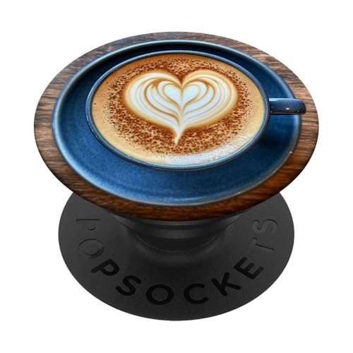 Coffee Lover Barista Herz PopSockets Klebender PopGrip Coffee Lover Barista Herz PopSockets Klebender PopGrip von Food Lover Accessoires