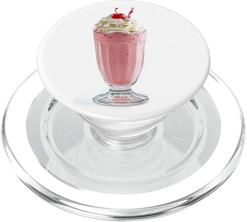 Erdbeer-Milchshake PopSockets PopGrip für MagSafe Erdbeer-Milchshake PopSockets PopGrip für MagSafe von Food Lover Accessoires