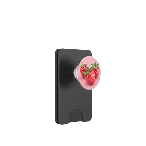 Erdbeeren Rosa PopSockets PopWallet für MagSafe Erdbeeren Rosa PopSockets PopWallet für MagSafe von Food Lover Accessoires
