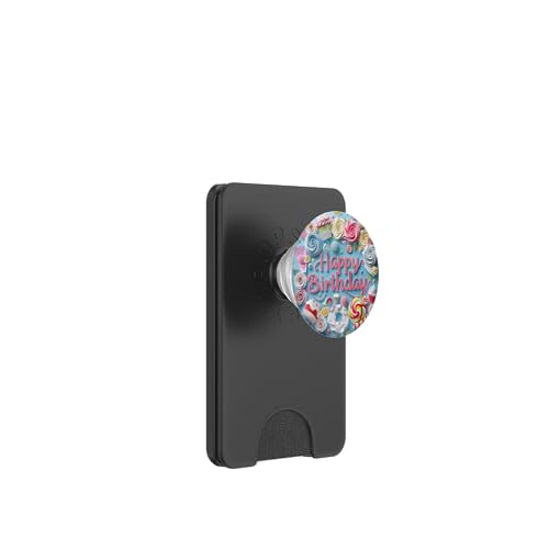 Happy Birthday Cupcakes Süßigkeiten Backen PopSockets PopWallet für MagSafe von Food Lover Accessoires