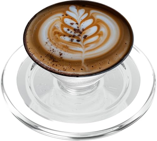 Kaffee Espresso Thema Kunst PopSockets PopGrip für MagSafe Kaffee Espresso Thema Kunst PopSockets PopGrip für MagSafe von Food Lover Accessoires