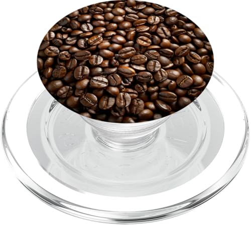 Kaffeebohnen-Muster PopSockets PopGrip für MagSafe Kaffeebohnen-Muster PopSockets PopGrip für MagSafe von Food Lover Accessoires