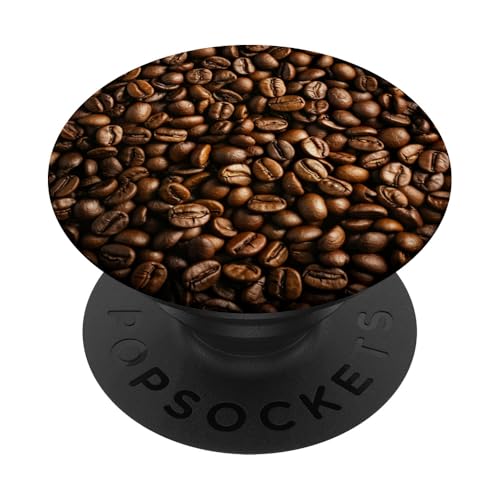 Kaffeebohnen PopSockets Klebender PopGrip Kaffeebohnen PopSockets Klebender PopGrip von Food Lover Accessoires