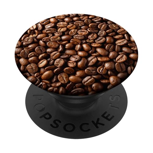 Kaffeebohnen PopSockets Klebender PopGrip von Food Lover Accessoires