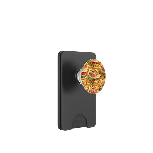 Knusprig gesalzene goldene Pommes Frites leckere Kartoffelspalten PopSockets PopWallet für MagSafe Knusprig gesalzene goldene Pommes Frites leckere Kartoffelspalten PopSockets PopWallet für MagSafe von Food Lover Accessoires