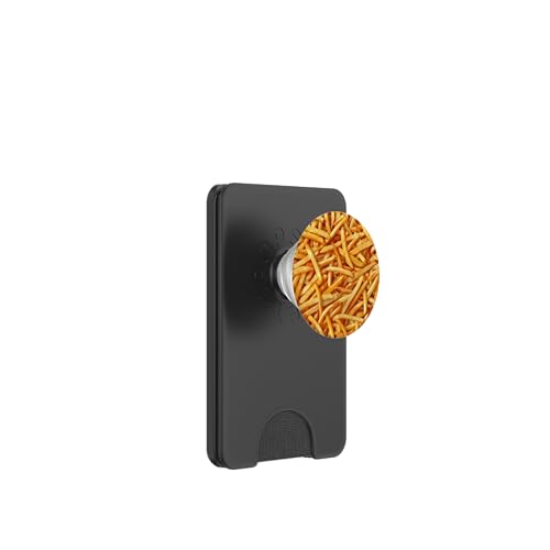 Knusprig gesalzene goldene Pommes Frites leckere Kartoffelspalten PopSockets PopWallet für MagSafe Knusprig gesalzene goldene Pommes Frites leckere Kartoffelspalten PopSockets PopWallet für MagSafe von Food Lover Accessoires