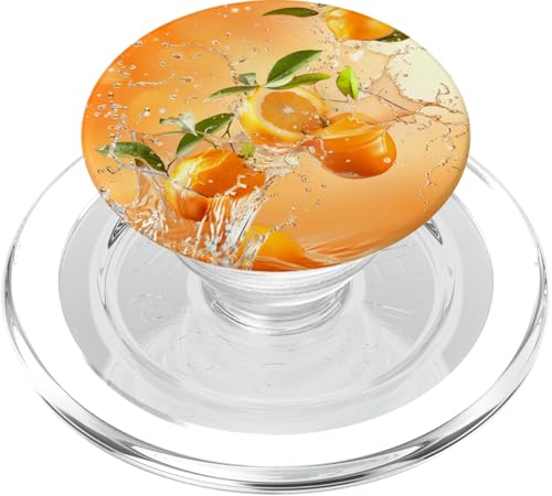 Orangenfrucht PopSockets PopGrip für MagSafe Orangenfrucht PopSockets PopGrip für MagSafe von Food Lover Accessoires