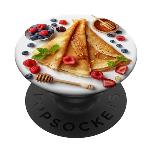 Pfannkuchen PopSockets Klebender PopGrip Pfannkuchen PopSockets Klebender PopGrip von Food Lover Accessoires