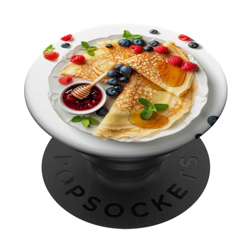 Pfannkuchen PopSockets Klebender PopGrip Pfannkuchen PopSockets Klebender PopGrip von Food Lover Accessoires