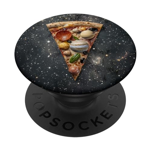 Pizza Universe Sternenhimmel PopSockets Klebender PopGrip Pizza Universe Sternenhimmel PopSockets Klebender PopGrip von Food Lover Accessoires