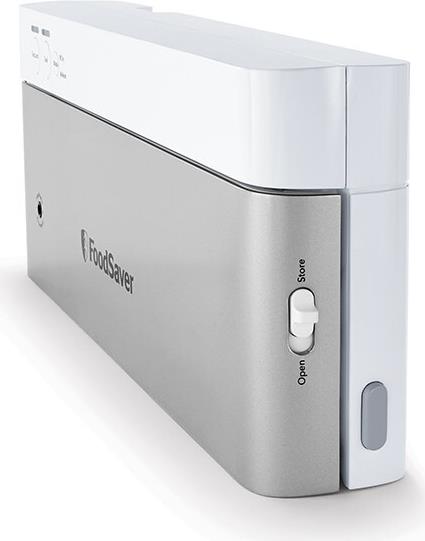FoodSaver VS0100X Vakuumierer Silber, Weiß (VS0100X) von Foodsaver
