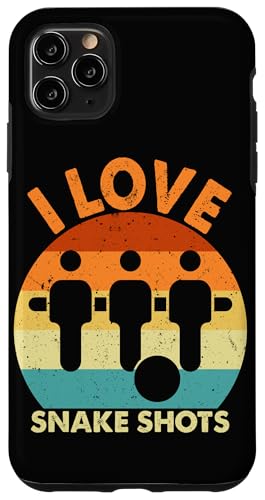 Ich liebe Snake Shots Hülle für iPhone 11 Pro Max Ich liebe Snake Shots Hülle für iPhone 11 Pro Max von Foosball Joke Funny Player Joke Gifts