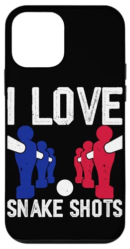 Ich liebe Snake Shots Hülle für iPhone 12 mini von Foosball Joke Funny Player Joke Gifts
