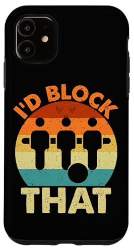 Ich würde das blockieren Hülle für iPhone 11 Ich würde das blockieren Hülle für iPhone 11 von Foosball Joke Funny Player Joke Gifts