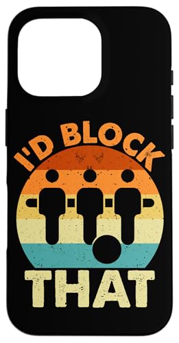 Ich würde das blockieren Hülle für iPhone 16 Pro Ich würde das blockieren Hülle für iPhone 16 Pro von Foosball Joke Funny Player Joke Gifts