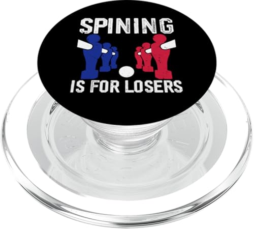 Spining ist für Verlierer PopSockets PopGrip für MagSafe Spining ist für Verlierer PopSockets PopGrip für MagSafe von Foosball Joke Funny Player Joke Gifts