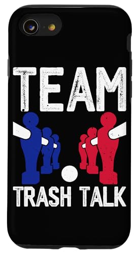 Team Trash Talk Hülle für iPhone SE (2020) / 7 / 8 von Foosball Joke Funny Player Joke Gifts
