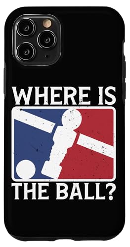 Wo ist der Ball? Hülle für iPhone 11 Pro von Foosball Joke Funny Player Joke Gifts